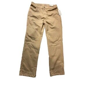Croft & Barrow Effortless Stretch Pants Women's Size 4 Short Tan